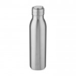 Botella de acero inoxidable reciclado antifugas y con asa 720ml color plateado
