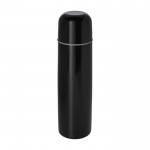 Termo de acero inoxidable reciclado con tapa estilo vaso 750ml color negro