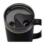Vaso con pajita con aislamiento de aire de doble pared 1,2L color negro vista detalle 1