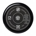 Vaso con pajita con aislamiento de aire de doble pared 1,2L color negro tercera vista