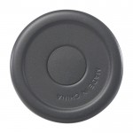 Vaso de doble pared de cobre con aislamiento al vacío y pajita 1,2L color gris tercera vista