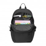 Mochila para portátil RPET con bolsillos y asa acolchada 15” color negro segunda vista