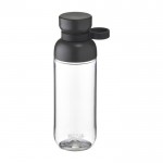 Botella MEPAL antifugas de plástico con tritán con asa 500ml color gris transparente