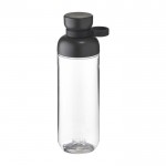 Botella MEPAL de plástico transparente con tritán y asa 700ml color gris transparente