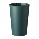 Taza de plástico para café resistente a altas temperaturas 300ml color verde oscuro