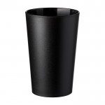 Taza de plástico para café resistente a altas temperaturas 300ml color gris transparente