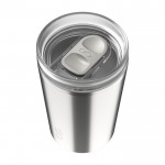 Vaso térmico de acero inoxidable reciclado 350ml Ocean Bottle color gris claro
