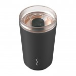 Vaso térmico de acero inoxidable reciclado 350ml Ocean Bottle color negro