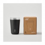 Vaso térmico de acero inoxidable reciclado 350ml Ocean Bottle color negro cuarta vista