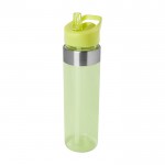 Botella de agua hecha de tritán con boquilla abatible 650ml color verde lima
