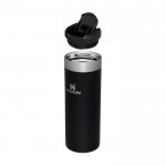 Vaso térmico Stanley AeroLight™ de acero inox. antifugas 470ml color negro