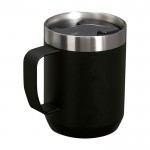 Taza de camping de acero inox reciclado 236ml Stanley Everyday color negro tercera vista