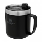 Taza térmica de acero inoxidable y tritán Stanley Classic 350ml color negro segunda vista