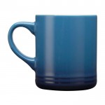 Taza de cerámica con efecto degradado en color de 330ml color azul real segunda vista trasera