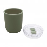 Vaso térmico de plástico reciclado con diseño sencillo 180ml segunda vista