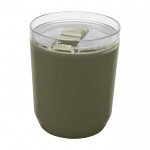 Vaso térmico de plástico reciclado con diseño sencillo 180ml tercera vista