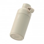 Botella de acero inoxidable reciclado doble pared 750ml Ocean Bottle color arena segunda vista frontal