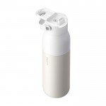 Botella térmica de acero inoxidable con filtro y tapa desmontable 1L LARQ Swig Top color blanco segunda vista
