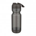 Shaker de plástico con mezclador incluido 800ml Mepal Shaker color negro segunda vista