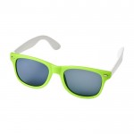 Gafas de sol a dos colores color verde lima
