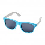 Gafas de sol a dos colores color azul claro