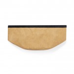 Bowl plegable de papel reciclado laminado para mascotas 1.3L color marrón claro segunda vista
