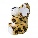Leopardo pequeño de peluche con etiqueta y ojos bordados color multicolor segunda vista