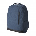 ”Mochila antirrobo RPET para PC con tira ajustable al trolley 15””” color azul segunda vista