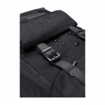 ”Mochila para PC de RPET con solapa y bolsillo con cierre magnético 15””” color negro sexta vista