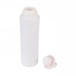 Botella térmica acero inoxidable reciclado resistente al sudor 740ml color blanco segunda vista