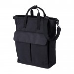 Mochila para portátil con 2 bolsillos con cierre de velcro 15'' color negro primera vista