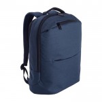 Mochila para portátil con 2 bolsillos en la parte delantera 15'' color azul séptima vista