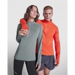 Sudadera técnica ecológica para mujer 200 g/m2 Roly Direct Estambul color verde oliva quinta vista de uso