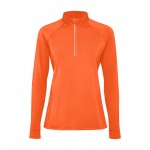 Sudadera técnica ecológica para mujer 200 g/m2 Roly Direct Estambul color naranja oscuro segunda vista