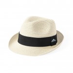 Sombrero ajustable desde el interior con cinta negra para personalizar segunda vista