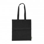 Bolsa de algodón 100% reciclado en varios colores 120 g/m2 color negro primera vista