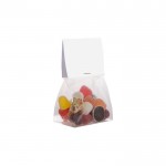 Bolsa de mix de gominolas con cabecera personalizable 50g color transparente segunda vista