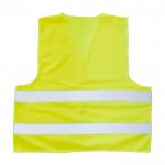 Chaleco de alta visibilidad para uso profesional XL RFX™ color amarillo fluorescente segunda vista trasera