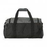 Bolsa de viaje bicolor con compartimiento lateral para zapatos color gris segunda vista