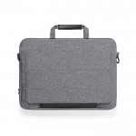 Portadocumentos maletín de rPET color gris quinta vista