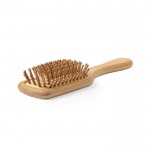 Cepillo de bambú para el pelo color natural tercera vista