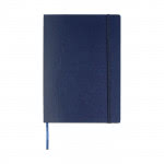 Libreta de calidad para ejecutivos color azul vista delantera