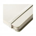 Libreta de calidad para ejecutivos color blanco imagen de detalle