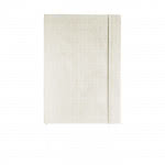 Libreta de calidad para ejecutivos color blanco vista delantera