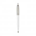 Bolígrafo Parker personalizado color blanco vista delantera