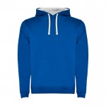 Sudadera de algodón y poliéster 280 g/m2 Roly Direct Urban color azul bondi segunda vista