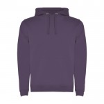 Sudadera de algodón y poliéster 280 g/m2 Roly Direct Urban color lila segunda vista