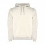 Sudadera de algodón y poliéster 280 g/m2 Roly Direct Urban color blanco roto segunda vista