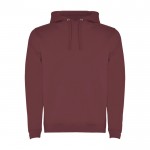 Sudadera de algodón y poliéster 280 g/m2 Roly Direct Urban color caoba segunda vista