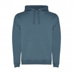Sudadera de algodón y poliéster 280 g/m2 Roly Direct Urban color azul grisáceo segunda vista
